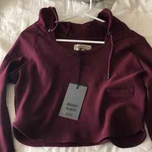 NWT PARAGON plum hoodie